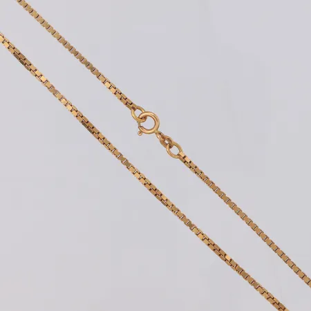 Kedja Venezia längd ca 38,5cm bredd 1,8mm Balestra 18K Vikt: 12,5 g