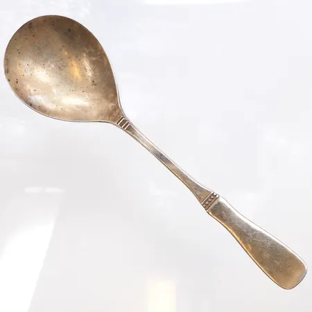 Slev, längd: 20,5cm, 800/1000 silver Vikt: 68,2 g