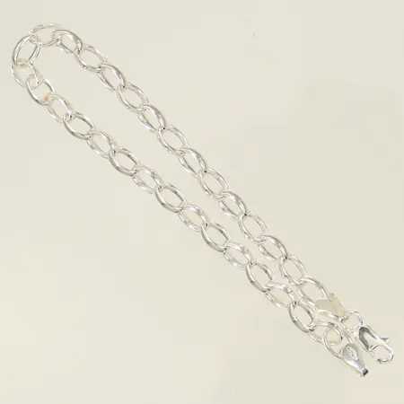 Armband längd 19cm, bredd 5mm, GHA, Silver 925/1000, 7,1g Vikt: 7,1 g