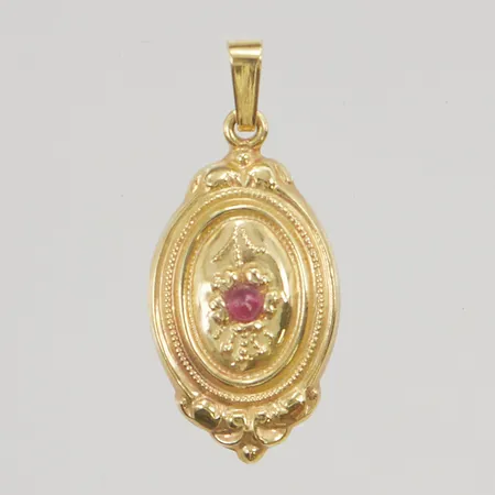 Hänge 11x18mm 14K 0,6g.