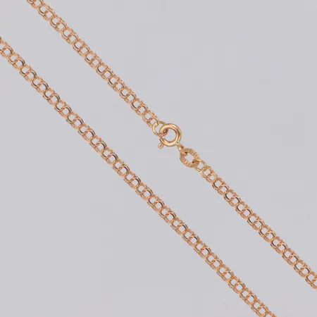 Collier Bismarck längd 50cm bredd 2,7mm, 18K Vikt: 5,1 g