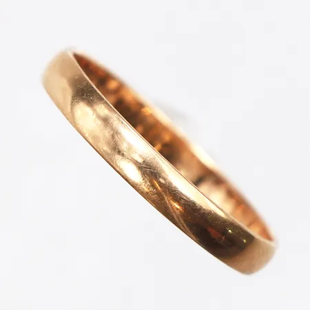 Ring slät, stl:19, gravyr, 18k. Vikt: 2,1 g