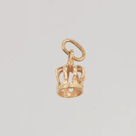 Hänge Krona 5,3x6,1mm 18K 0,5g.