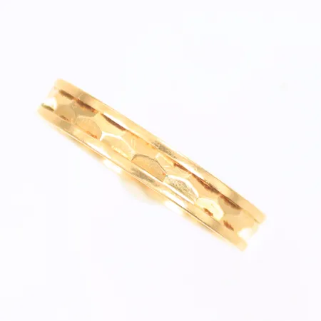 Ring med mönster stl 20¾m bredd 4mm, SCHALINS, 18K, 3,8g Vikt: 3,8 g