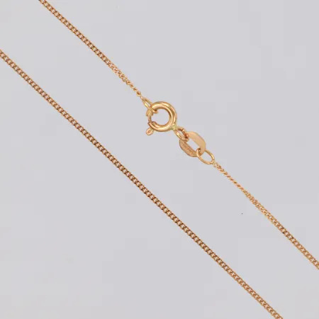 Kedja Pansar längd 45cm bredd 1,0mm Balestra 18K Vikt: 1,8 g