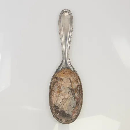 Handspegel 24cm spegelglas saknas Silver S830/1000 101,9g.