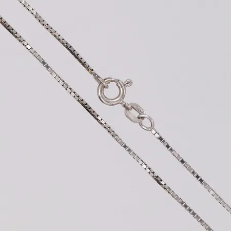 Kedja, Venezia, längd 44cm, 0,9mm, Balestra, 925/1000 silver Vikt: 2,5 g