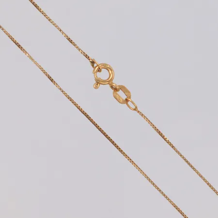 Kedja Venezia längd ca 33,5 bredd 0,7mm Balestra 18K Vikt: 1,2 g