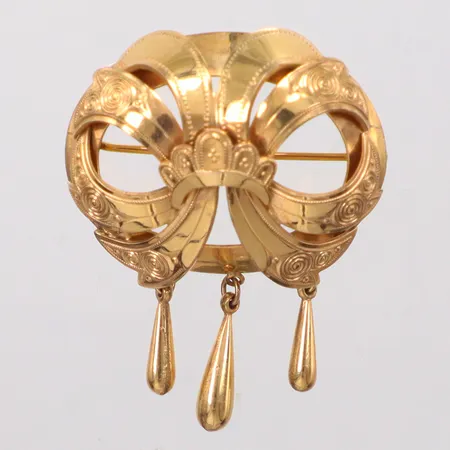 Brosch längd 4,8cm, bredd 4,8cm, doublé