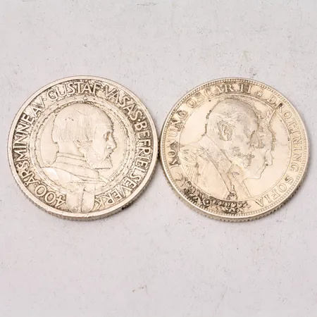 Mynt i silver, 800/1000, 29,95g.
