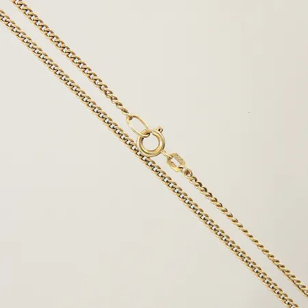 Kedja Pansar längd 39cm bredd 2,1mm 18K Vikt: 6,2 g