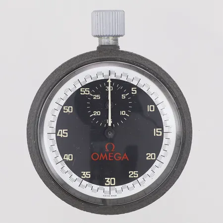Stoppur Omega Ø54mm stål mekaniskt, originalask