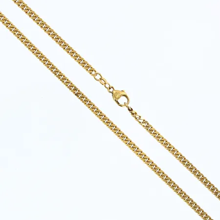 Kedja Pansar längd 51cm, bredd ca 3mm, Balestra 18K Vikt: 27,6 g
