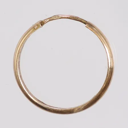 Udda örhänge, Ø16mm, bredd 2mm, 14K Vikt: 0,6 g