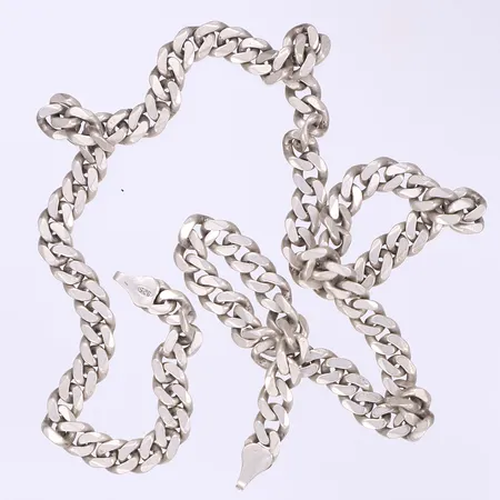 Halskedja defekt silver 925/1000 Vikt: 40,4 g