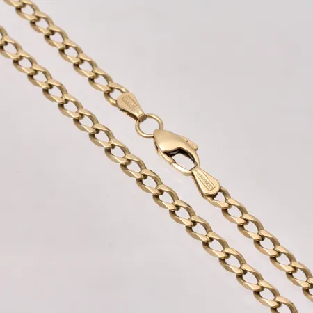 Kedja 50,5cm Pansar, bredd 3,4mm, 14K, 12,72g.
