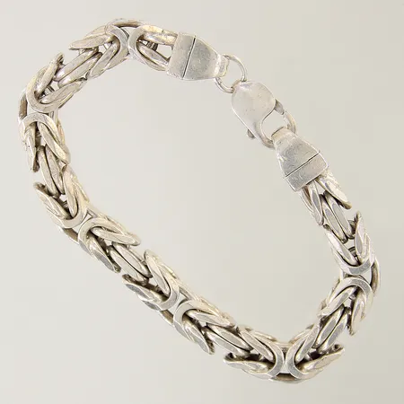 Armband Kejsarlänk längd 21cm bredd 8,4mm silver 925/1000 Vikt: 69,1 g