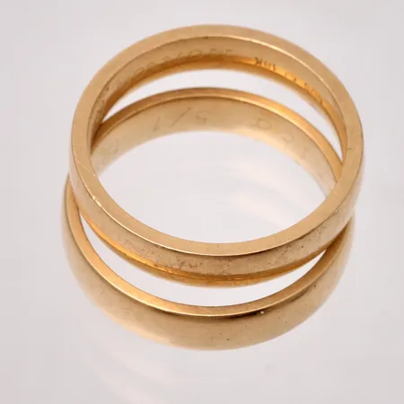 Diverse defekt guld, 18K, 13,96g.