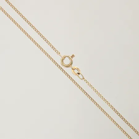 Kedja Pansar längd 48,5cm bredd 1,1mm 18K Vikt: 3,2 g
