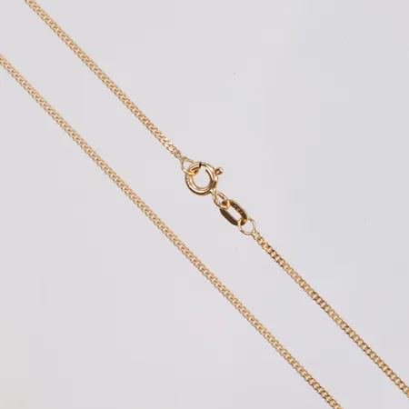 Halskedja Pansar längd 42cm bredd 1,2mm, 18K 2,5g Vikt: 2,5 g