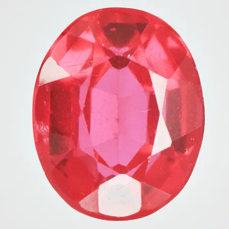 Lös sten rubin ca 1 x 3,61ct syntetisk 