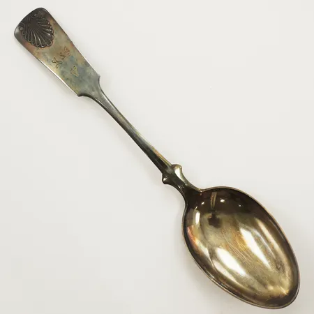 Serveringssked 22,5cm gravyr 813/1000 silver Vikt: 52,1 g