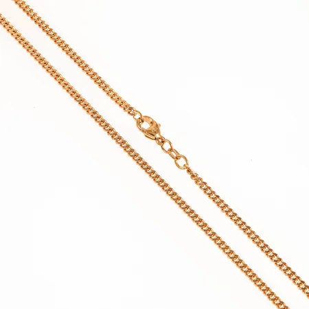 Kedja Pansar 45cm bredd 2,8mm, fint skick, 18K 13,7g. 