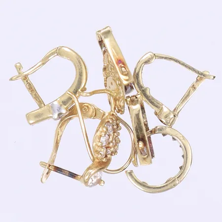 Diverse defekt guld 14K Bruttovikt: 5,2g Vikt: 5,2 g