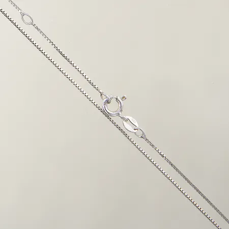 Kedja Venezia ställbar längd 42-45cm bredd 0,8mm silver 925/1000 Vikt: 1,9 g