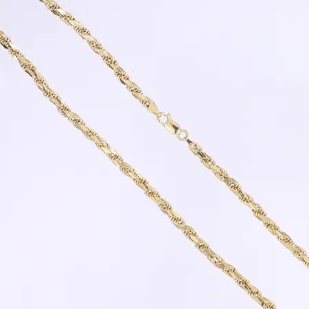 Halskedja Cordell längd 51cm bredd 4mm 18K Vikt: 14,4 g