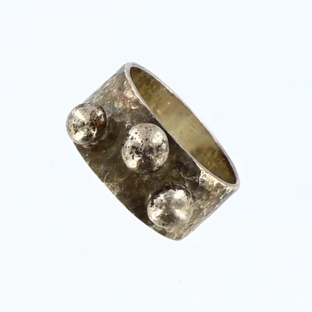 Ring stl: 19 bredd:10mm silver 925/1000 Vikt: 8,3 g
