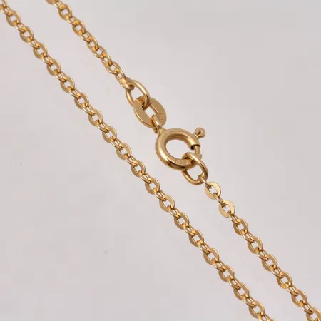 Kedja 43,5cm Ankar, bredd 2mm, UnoAErre, 18K, 3,56g.