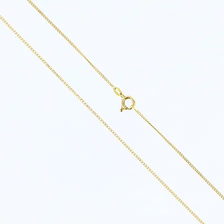 Kedja Pansar längd 46cm, bredd 1mm, 18K Vikt: 2,4 g