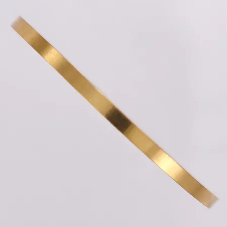 Armring slät Øca60mm, bredd 3,1mm, skev, 22K Vikt: 10,4 g