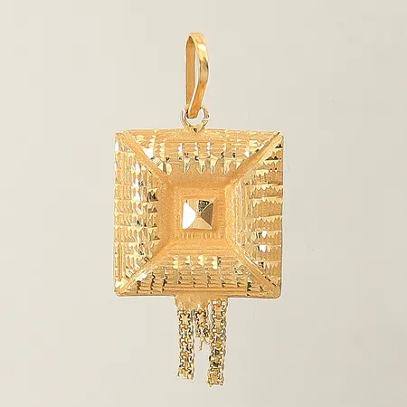 Hänge 50x24mm 1 länk av 21K Vikt: 3,5 g