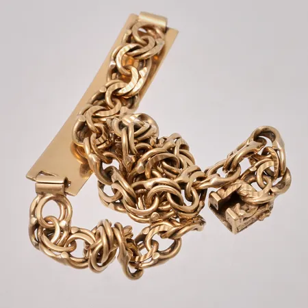 Diverse defekt guld, 18K, 14,28g.