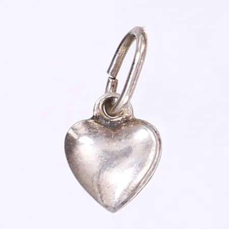 Hänge hjärta längd 16mm bredd 9mm silver 925/1000 Vikt: 0,8 g
