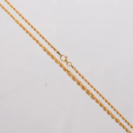 Collier Cordell doserad längd 45cm, bredd 2,1-3,8mm, 18K Vikt: 3,9 g