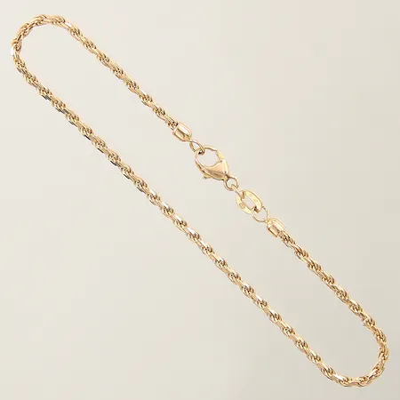 Armband Cordell längd 17,5cm bredd 1,4mm 18K Vikt: 3,3 g