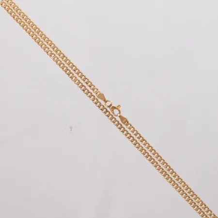 Kedja Pansar längd 46,5cm, bredd 27,1mm, 18K Vikt: 5,5 g