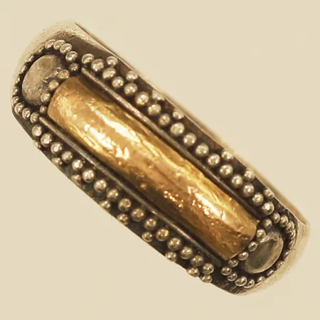 Ring stl 18¼ bredd 4,3mm 925/1000 silver Vikt: 4,2 g