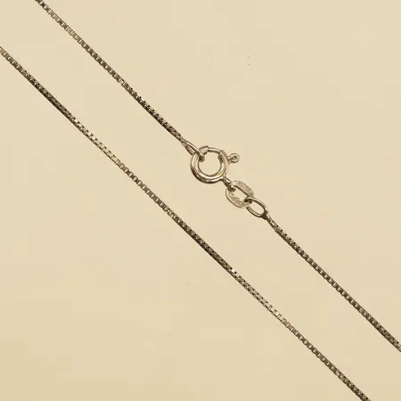Kedja Venezia 42,5cm bredd 0,8mm 925/1000 silver Vikt: 1,8 g
