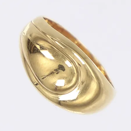 Ring stl 16 bredd 3-10mm 18K Vikt: 3,1 g