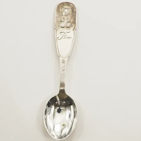 Dopsked längd ca 14cm år 2000 personlig gravyr silver 830/1000 Vikt: 34,2 g