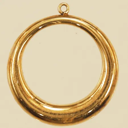 Hänge Ø18mm 18K Vikt: 0,7 g