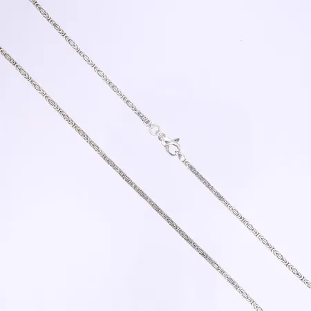 Halskedja GHA kejsarlänk längd 55cm bredd 2,5mm silver 925/1000 Vikt: 20,7 g