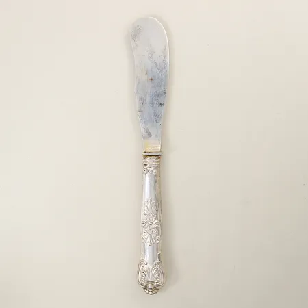 Smörkniv blad i silver 21cm,silver 830/1000 Vikt: 60,4 g