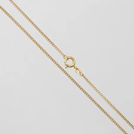 Kedja Pansar längd: 49,5cm, bredd: 1,4mm, 14K Vikt: 3 g