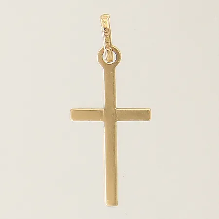Hänge kors 24x9,8mm 18K Vikt: 0,6 g