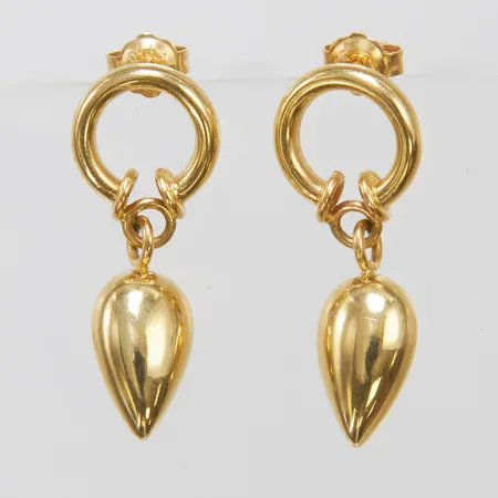 Örhängen längd: 29,5mm, 18K Vikt: 3,1 g